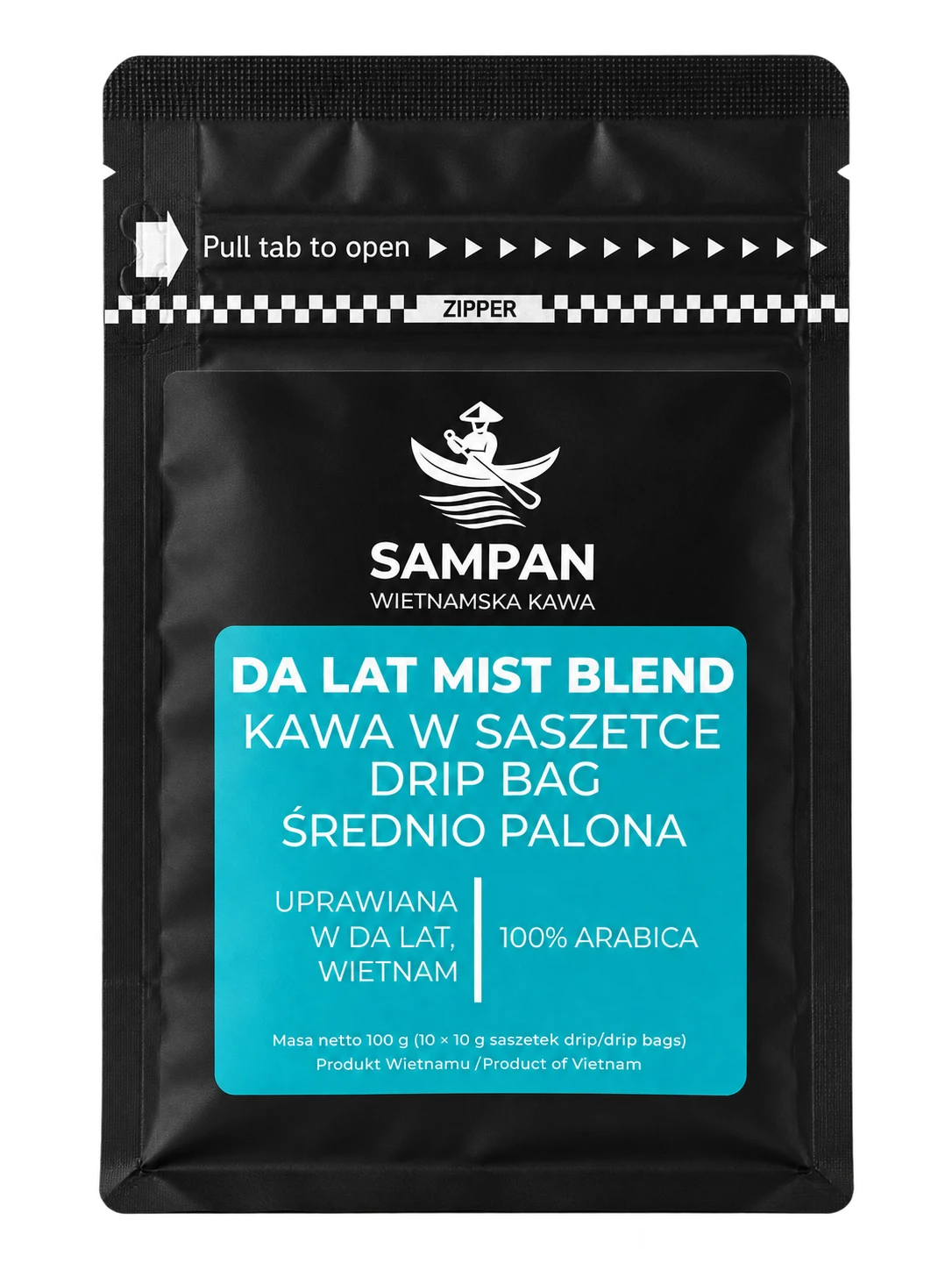 Kawa Sampan Da Lat Mist Blend w saszetce drip bag