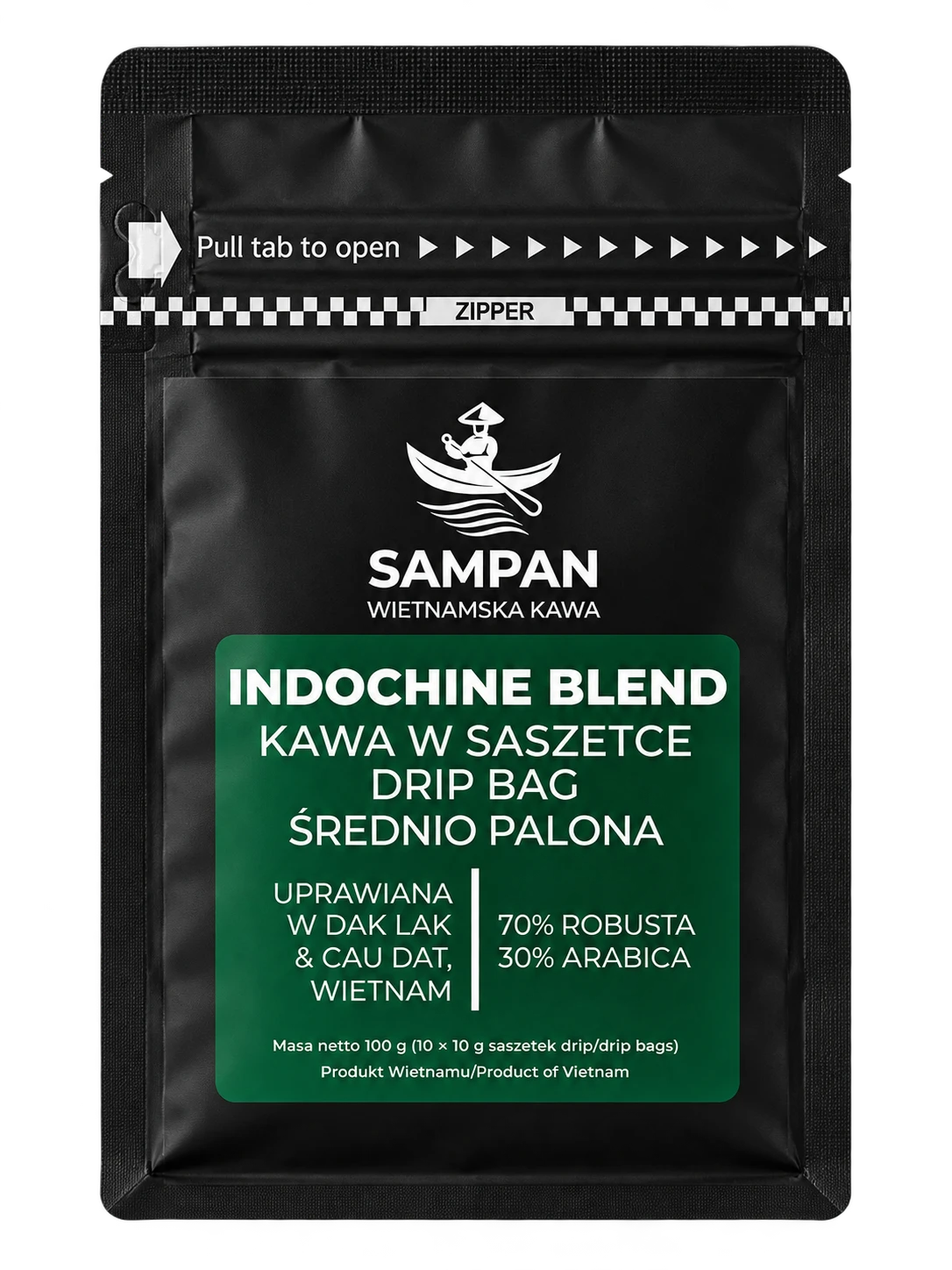 Zielona saszetka Indochine Blend
