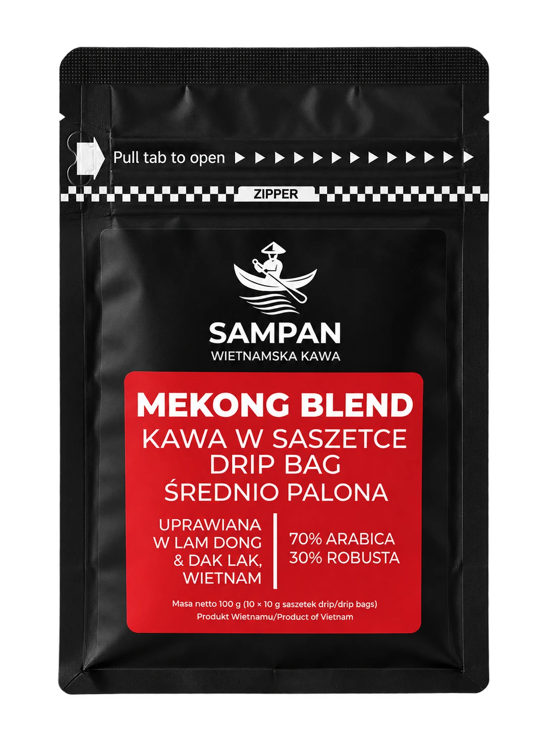 Czerwona saszetka Mekong Blend